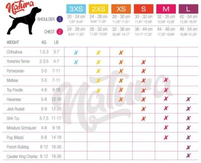 Natura Air Yumuşak Doku Köpek Bel Göğüs Tasması XL Kırmızı - 2