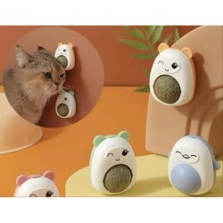 Natura Kedi Yalama Topu Ayıcık Catnipli - Natura