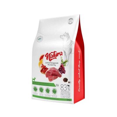 Natura Premium Kuzulu Narlı Küçük Irk Yetişkin Köpek Maması 2,75 kg - 1