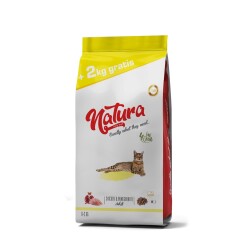 Natura Premium Tavuklu Narlı Düşük Tahıllı Yetişkin Kedi Maması 10 kg - Natura