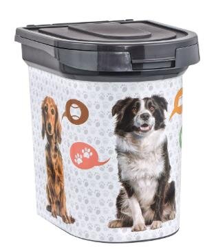 Natura Tekerlekli Mama Saklama Kabı 33 lt