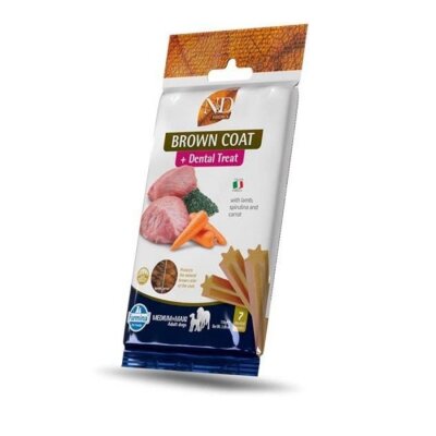 N&D Brown Coat Diş Sağlığı Medium/Maxi Köpek Ödülü 100 Gr