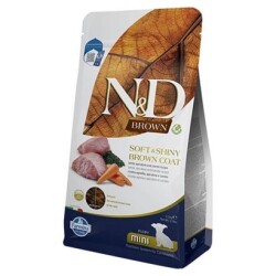 N&D Brown Kuzulu Spirulinalı Küçük Irk Yavru Köpek Maması 1,5 Kg - N&D