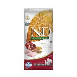 N&D Düşük Tahıllı Büyük ve Orta Irk Diyet Yetişkin Köpek Maması 12 kg - N&D