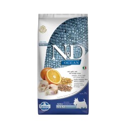 N&D Ocean Düşük Tahıllı Balıklı Küçük Irk Yetişkin Köpek Maması 7 kg - N&D