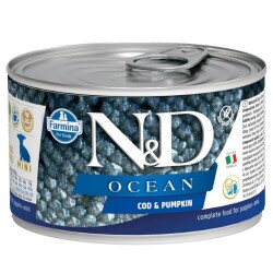 N&D Ocean Morina Balık ve Balkabaklı Köpek Konservesi 140 gr - N&D