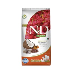 N&D Quinoa Skin & Coat Tahılsız Ringa Balıklı Yetişkin Köpek Maması 7 kg - N&D