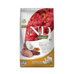 N&D Quinoa Skin & Coat Bıldırcın Etli Kinoalı Hindistan Cevizli Yetişkin Köpek Maması 2,5 kg - N&D
