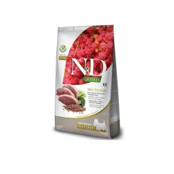 N&D Quinoa Tahılsız Ördek, Brokoli & Kuşkonmaz Kısırlaştırılmış Yetişkin Mini Köpek Maması 2,5 Kg - N&D