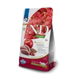 N&D Quinoa Tahılsız Tüy Yumağı Önleyici Yetişkin Kedi Maması 1,5kg - N&D