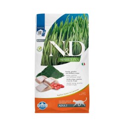 N&D Spirulina Ringa Balıklı Yetişkin Kedi Maması 1,5 kg - N&D