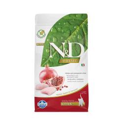 N&D Tahılsız Tavuklu Narlı Yavru Kedi Maması 1,5 kg - N&D
