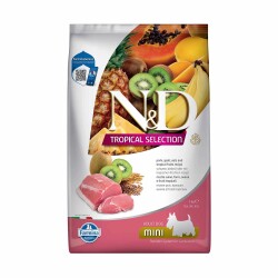 N&D Tropical Selection Düşük Tahıllı Domuz Etli ve Tropikal Meyveli Küçük Irk Yetişkin Köpek Maması 5 kg - N&D