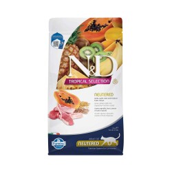 N&D Tropical Selection Düşük Tahıllı Kuzu Etli ve Tropikal Meyveli Kısırlaştırılmış Kedi Maması 1,5 kg - N&D