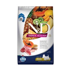 N&D Tropical Selection Düşük Tahıllı Kuzu Etli ve Tropikal Meyveli Küçük Irk Yetişkin Köpek Maması 5 kg - N&D