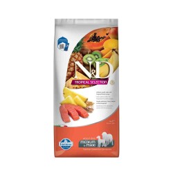 N&D Tropical Selection Düşük Tahıllı Somonlu ve Tropikal Meyveli Orta ve Büyük Irk Yetişkin Köpek Maması 10 kg - N&D