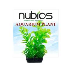 Nubios Kare Tabanlı Plastik Bitki 10 Cm - Nubios