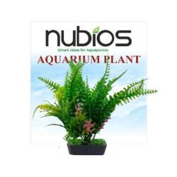 Nubios Kare Tabanlı Plastik Bitki 17,5 Cm - Nubios
