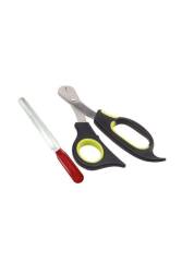 Nunbell Kedi Köpek Tırnak Makası + Törpü 14 cm - Nunbell