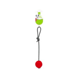 Nunbell Kırmızı Köpek Diş İpi Toplu S - Nunbell