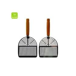 Nunbell Siyah Elekli Kedi Kum Küreği - Nunbell