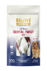 Nutri Canin Dental Twist Biftekli Diş Sağlığı Köpek Ödülü 120 Gr - Nutri Canin