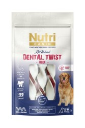 Nutri Canin Dental Twist Biftekli Diş Sağlığı Köpek Ödülü 80 Gr - Nutri Canin