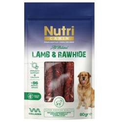 Nutri Canin Kuzu Etli Sargılı Kemik Köpek Ödülü Small 80 Gr - Nutri Canin