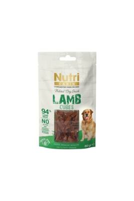 Nutri Canin Tahılsız Küp Kuzu Etli Köpek Ödülü 80 gr - 1