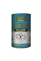 Nutri Canin Tahılsız Kuzulu Yavru Köpek Konservesi 400 Gr - Nutri Canin