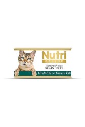 Nutri Feline Hindili Tavşanlı Tahılsız Yetişkin Kedi Konservesi 85 Gr - Nutri Feline