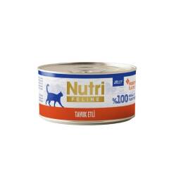 Nutri Feline Jelly Tavuk Etli Tahılsız Yetişkin Kedi Konservesi 70 gr - Nutri Feline