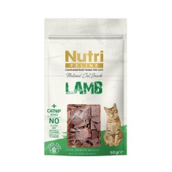 Nutri Feline Kuzu ve Kedi Otlu Kedi Ödül Maması 50 Gr - Nutri Feline