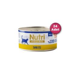 Nutri Feline Tavuk Etli Tahılsız Yetişkin Kedi Konservesi 70 gr ( 24 Al 20 Öde ) - Nutri Feline
