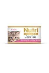 Nutri Feline Tavuklu Ton Balıklı Tahılsız Yavru Kedi Konservesi 85 Gr - Nutri Feline