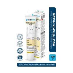 OneVet Multi Vitamin Paste Bağışıklık Destekleyici Kedi Maltı 100 Gr - OneVet