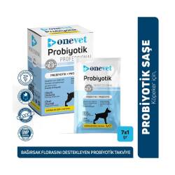 OneVet Probiyotik Köpekler için Sindirim ve Bağışıklık Güçlendirici Saşe 1 Gr 7 Adet - OneVet