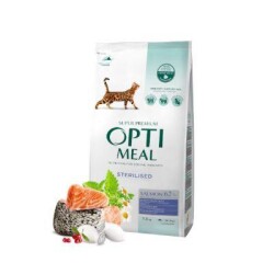 Optimeal Somonlu Kısırlaştırılmış Yetişkin Kedi Maması 1,5 kg - Optimeal