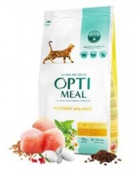 Optimeal Super Premium Tavuklu Yetişkin Kedi Maması 10 kg - Optimeal