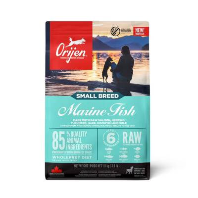 Orijen Marine Fish Tahılsız Balıklı Yetişkin Küçük Irk Köpek Maması 1,8 kg - 1