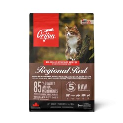 Orijen Regional Red Tahılsız Yetişkin Kedi Maması 1,8 kg - Orijen