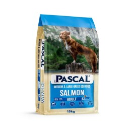 Pascal Somonlu Orta ve Büyük Irk Yetişkin Köpek Maması 15 kg - Pascal