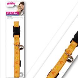 Pawise Kalp Desenli Sarı Kedi Boyun Tasması 30 cm - Pawise