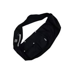 Pawstar Crossbody Kedi ve Küçük Irk Köpek Taşıma Çantası Siyah 50x15x20 Cm - 2