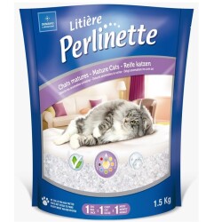 Perlinette Detect Erken Teşhis Formüllü Silika Kristal Kedi Kumu 3,7 lt - Perlinette