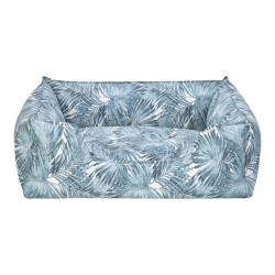 Pet Comfort Alpha Mavi-Beyaz Köpek Yatağı M 80x65cm - Pet Comfort