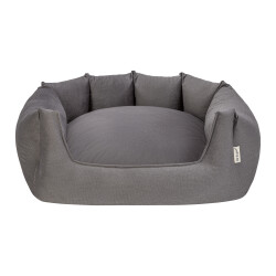 Pet Comfort Barcelona Kedi ve Köpek Yatağı Gri 75x65cm - Pet Comfort