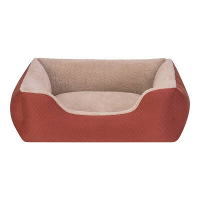 Pet Comfort Bravo Duo Köpek Yatağı Tarçın/Bej L 90x70cm - 1