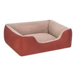 Pet Comfort Bravo Duo Köpek Yatağı Tarçın/Bej L 90x70cm - 2