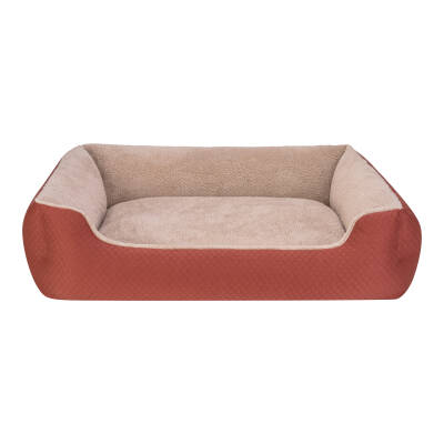 Pet Comfort Bravo Duo Köpek Yatağı Tarçın/Bej XL 105x80cm - 1